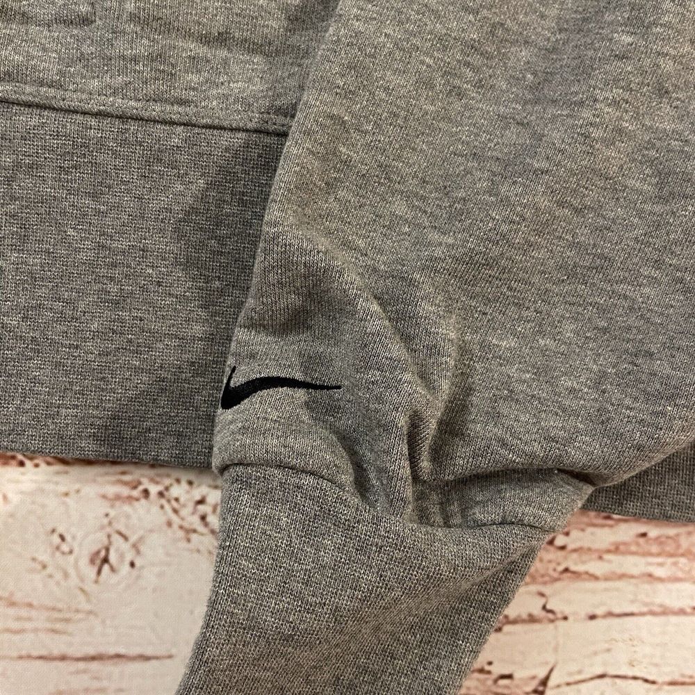 Nike Women's Versa Embossed Cropped Training Sweatshirt Size Medium Gray‎ - Picture 10 of 11